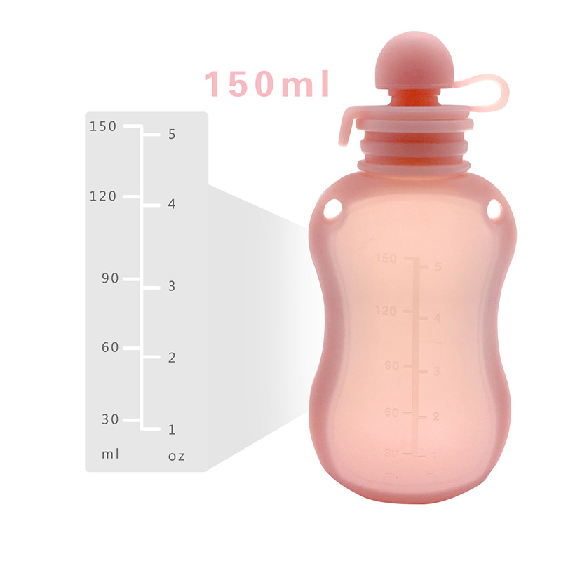 Baby Food Pouches Reusable - Sac de stockage de lait de