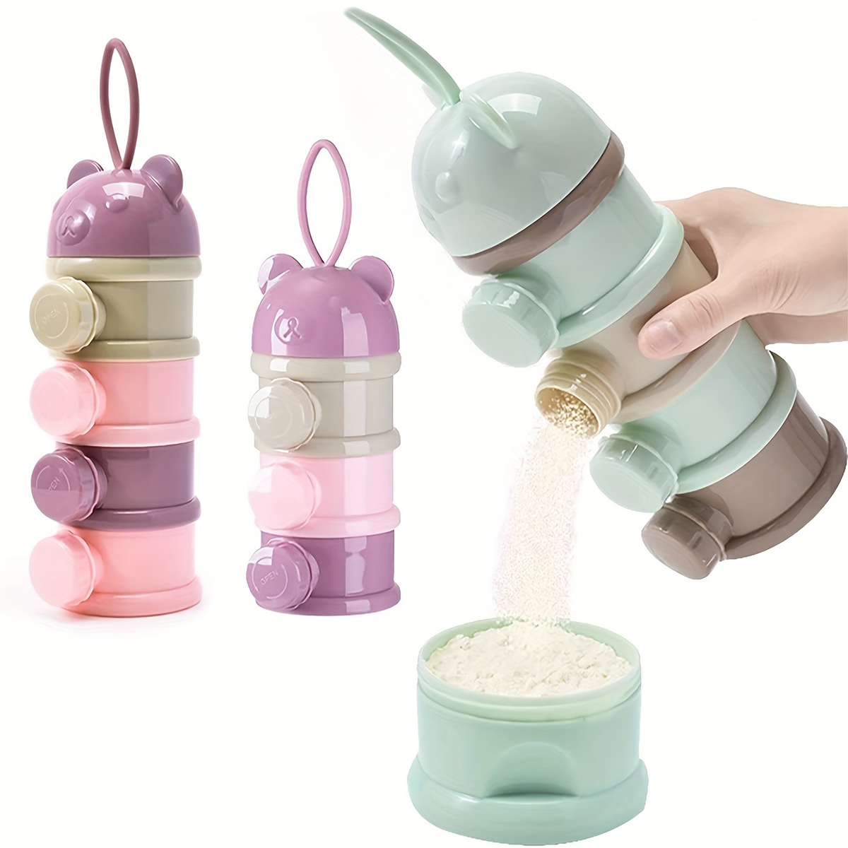Baby Food Universe - Récipient de lait en poudre pour
