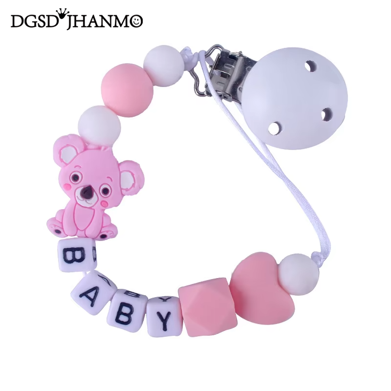 Baby Food Teether - Chaînes de sucette pour bébé, nom
