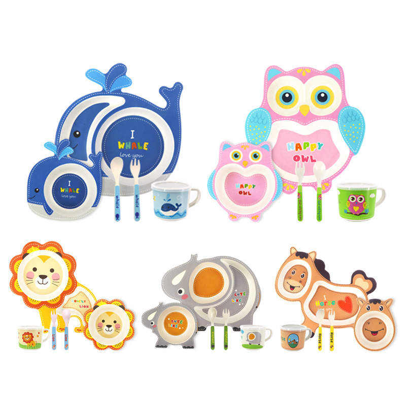 Baby Food With Fiber - Vaisselle en Fiber de bambou naturelle