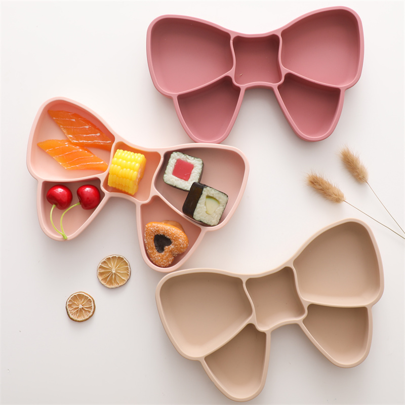 Baby Food Chopper - Assiette à manger en silicone avec