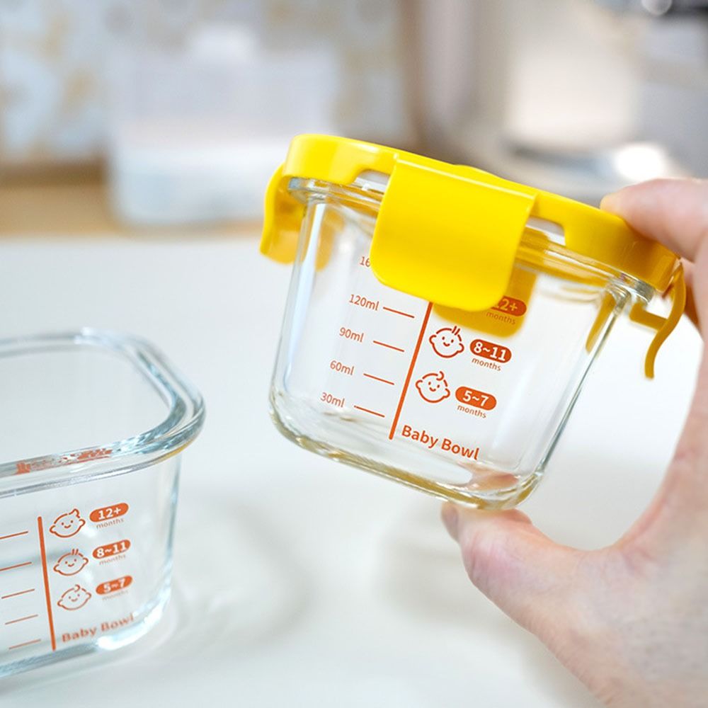 Baby Food Jars Glass - Boîte de conservation alimentaire simple de