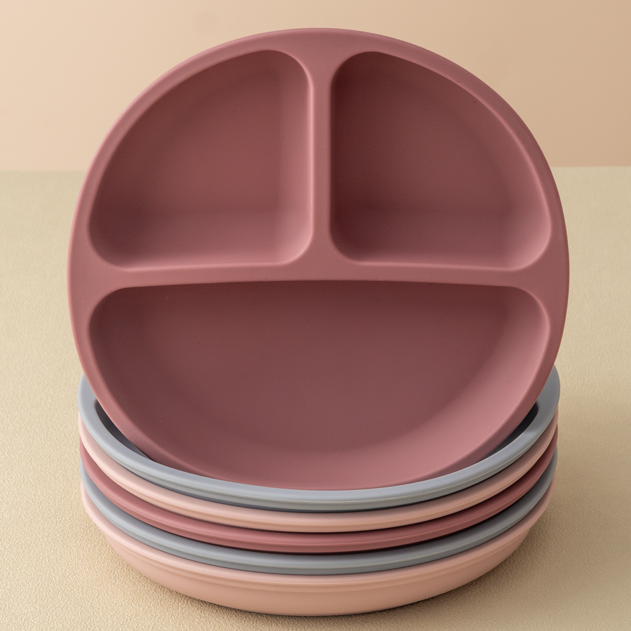 Baby Food Tray - Assiette à manger en Silicone pour