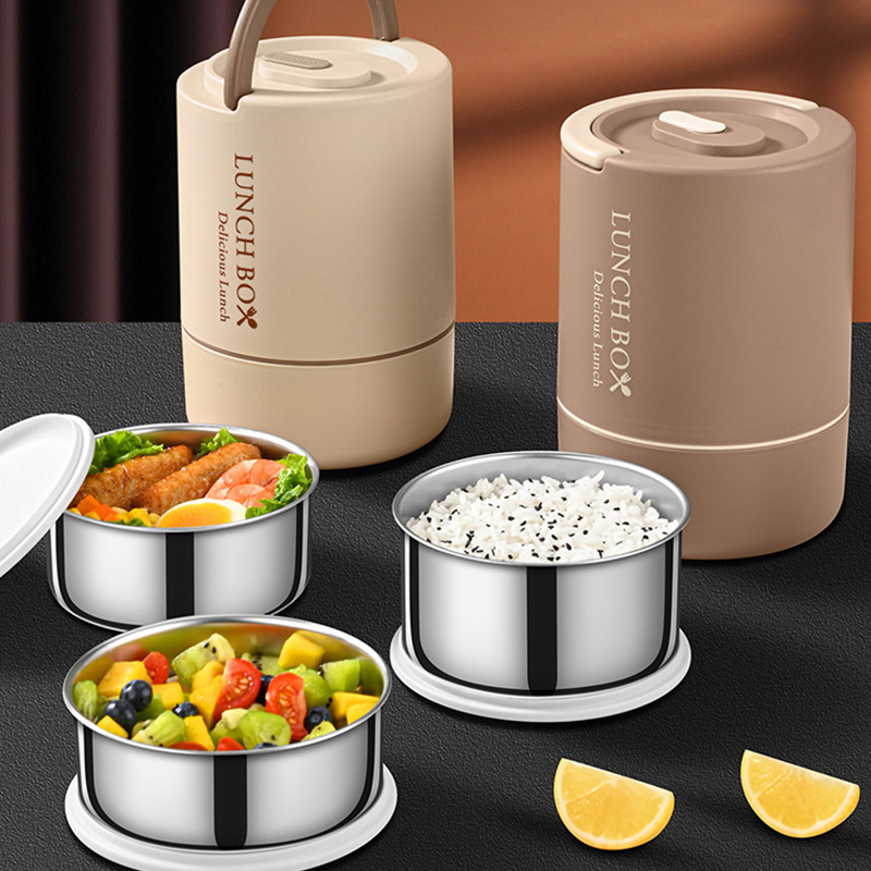 Baby Food Warmer Portable - Ensemble de 4 boîtes à lunch