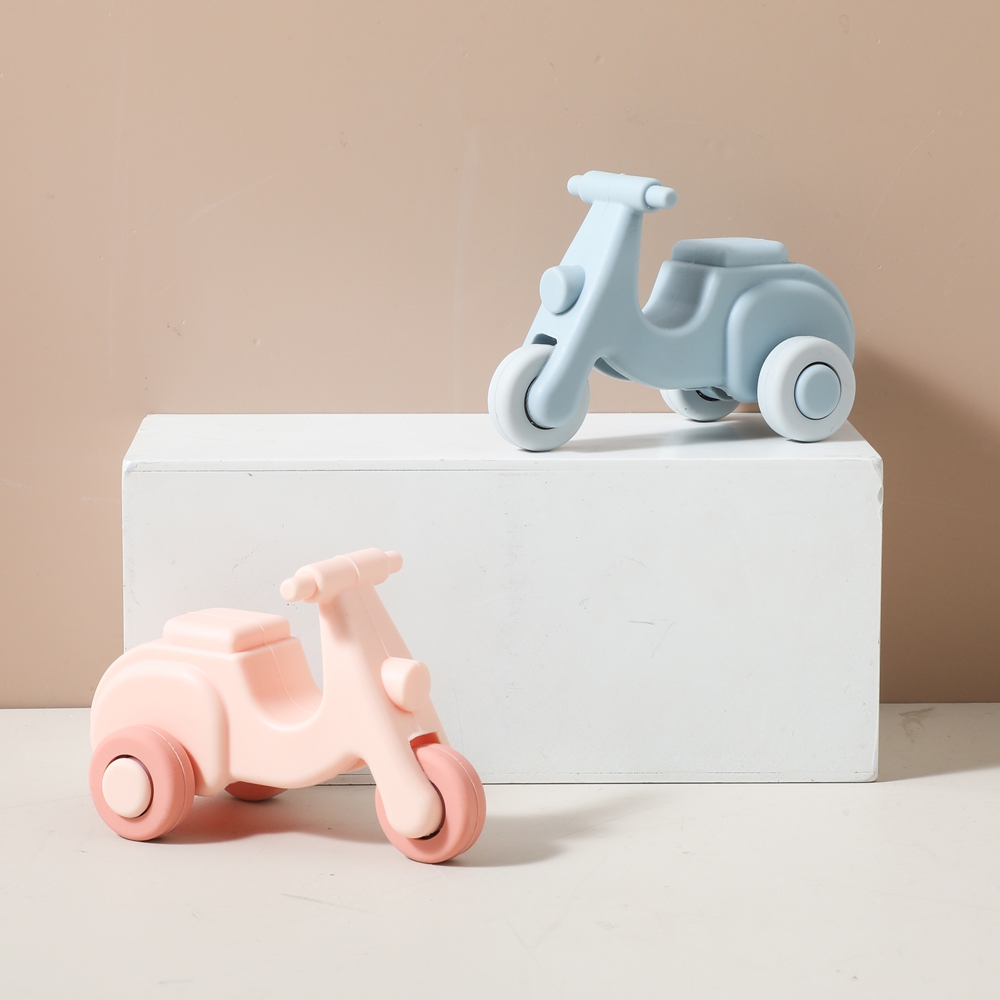 Baby Food Teether - Jouets pour bébés, moto électrique en