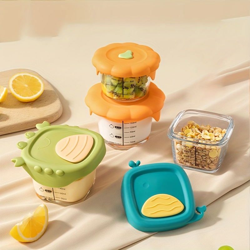 Baby Food Jars Glass - Récipient de nourriture pour bébé en