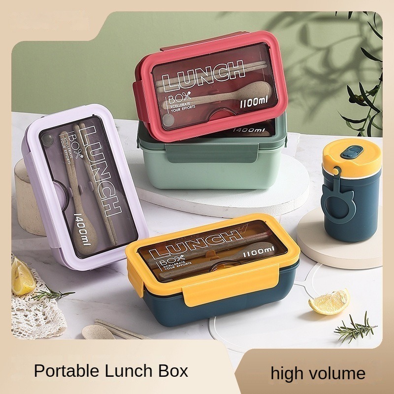 Baby Food Lunch - Boîte à lunch micro-ondes avec cuillère