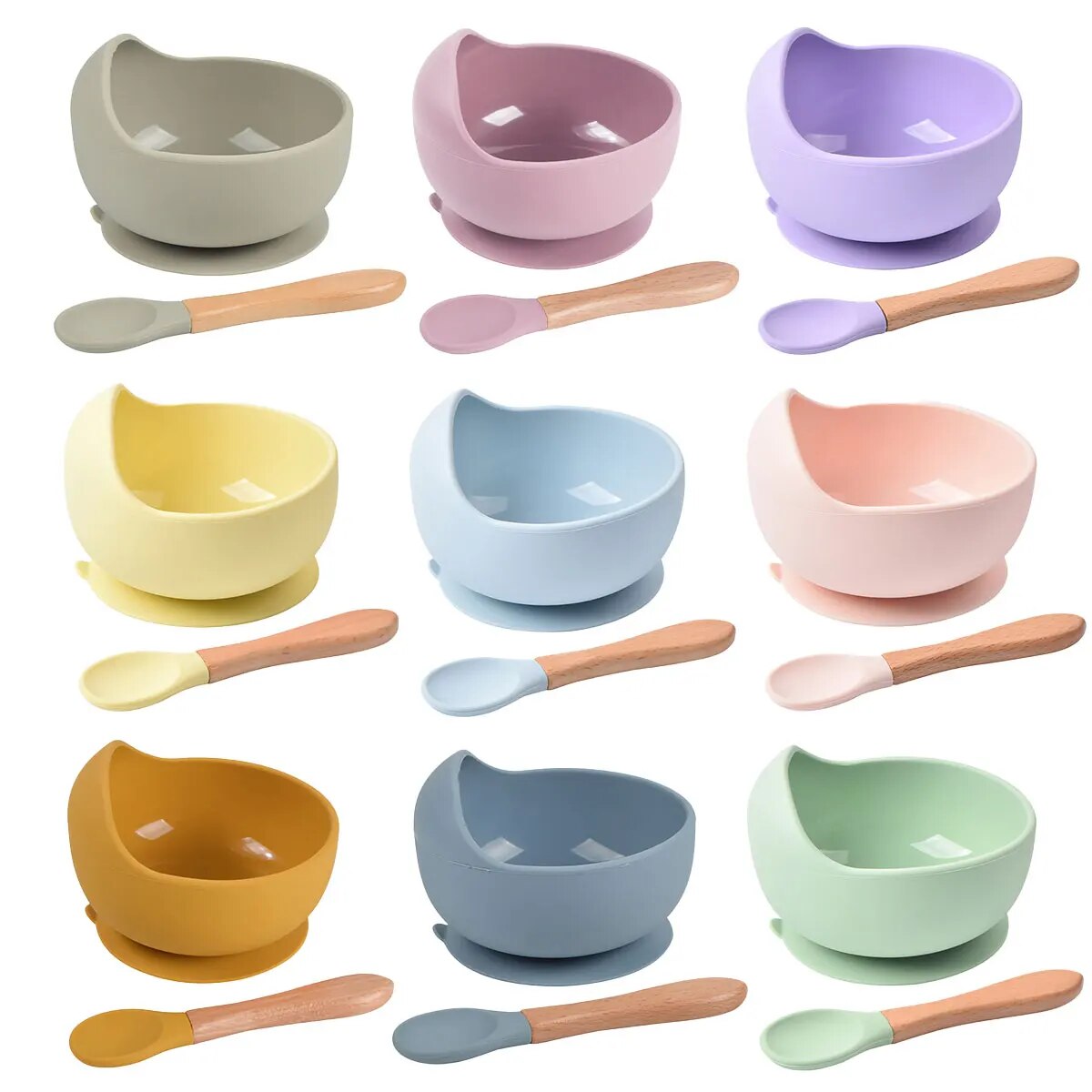 Baby Food Chopper - Filles d'alimentation en silicone pour bébé,