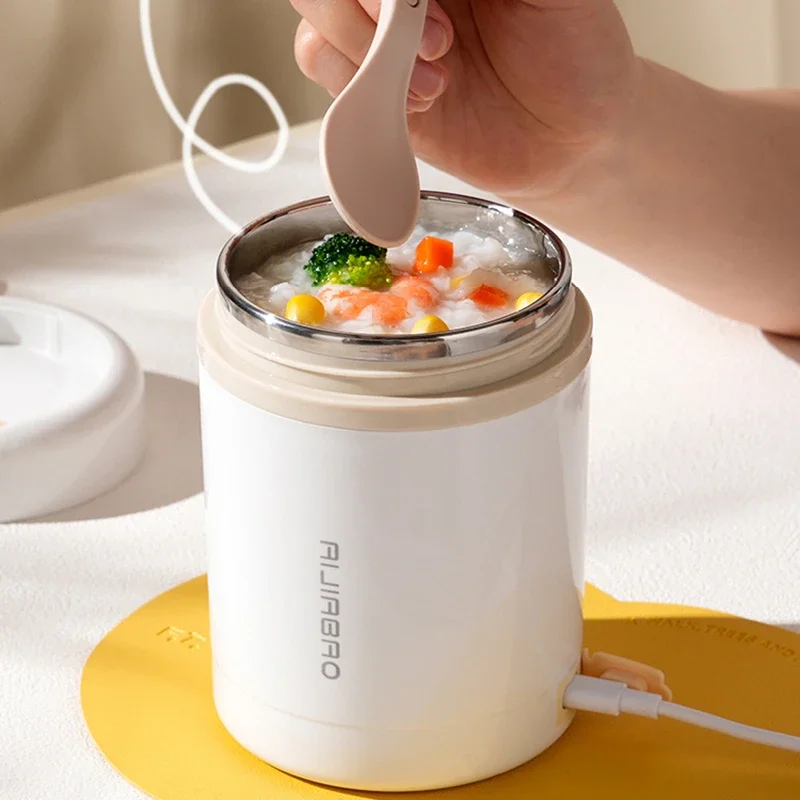 Baby Food Warmer Portable - Boîte à déjeuner chauffante électrique USB