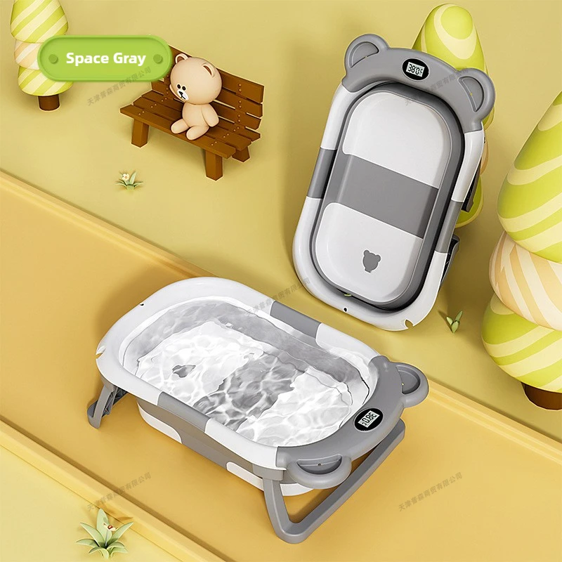 Baby Food Warmer Portable - Baignoire pliable pour bébé avec affichage