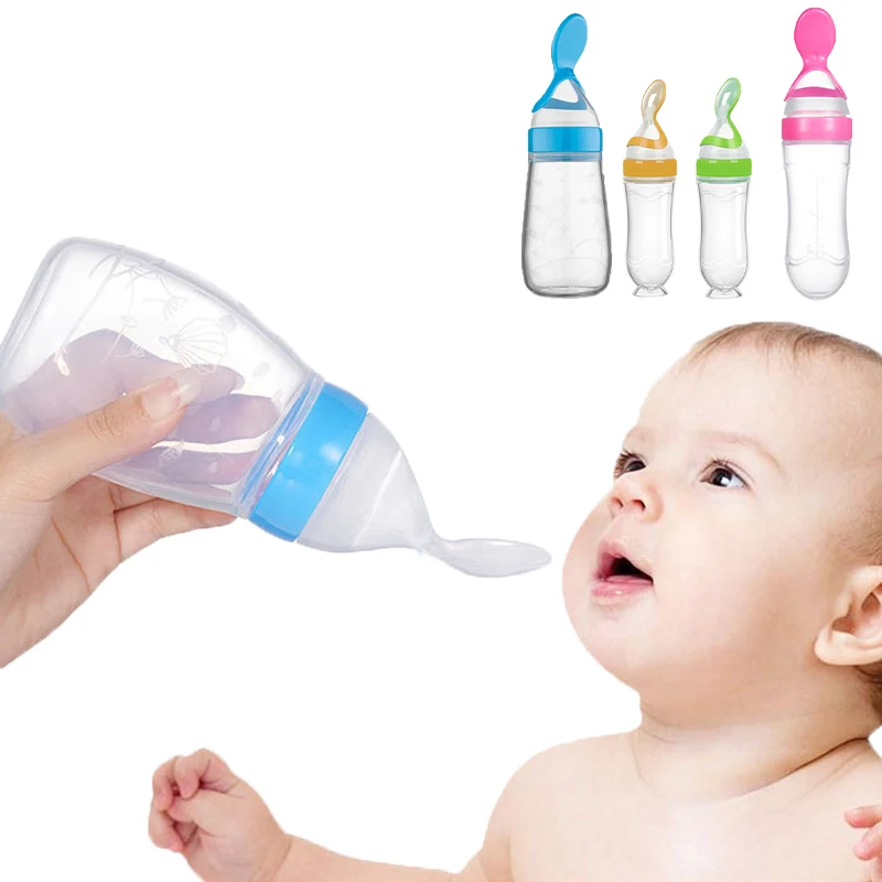 Baby Food Guide - Biberon sûr pour bébé, cuillère, biberon