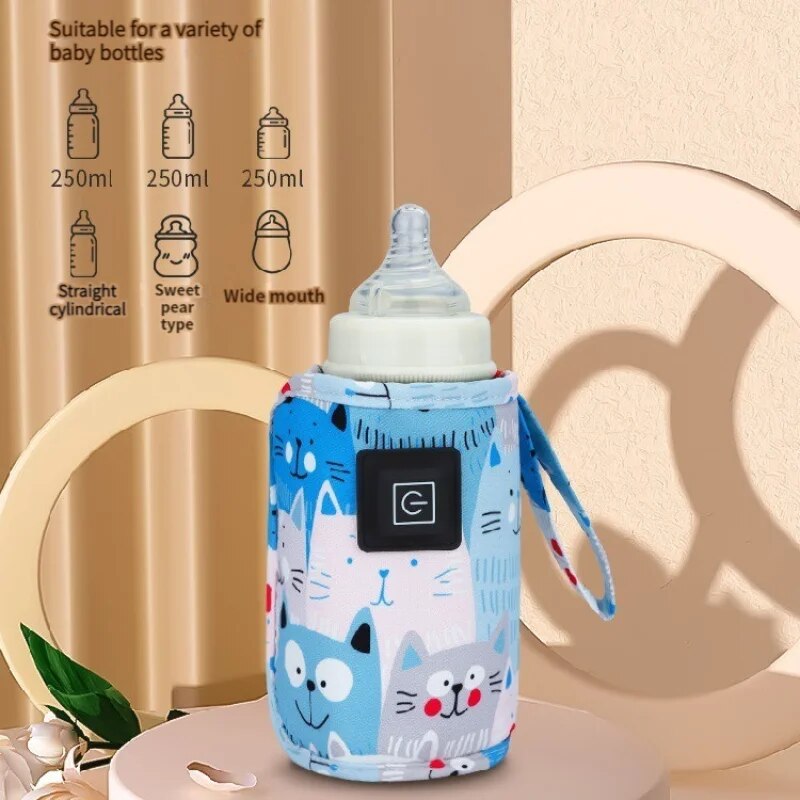 Baby Food Warmer Portable - Chauffe-lait USB universel pour bébé, température