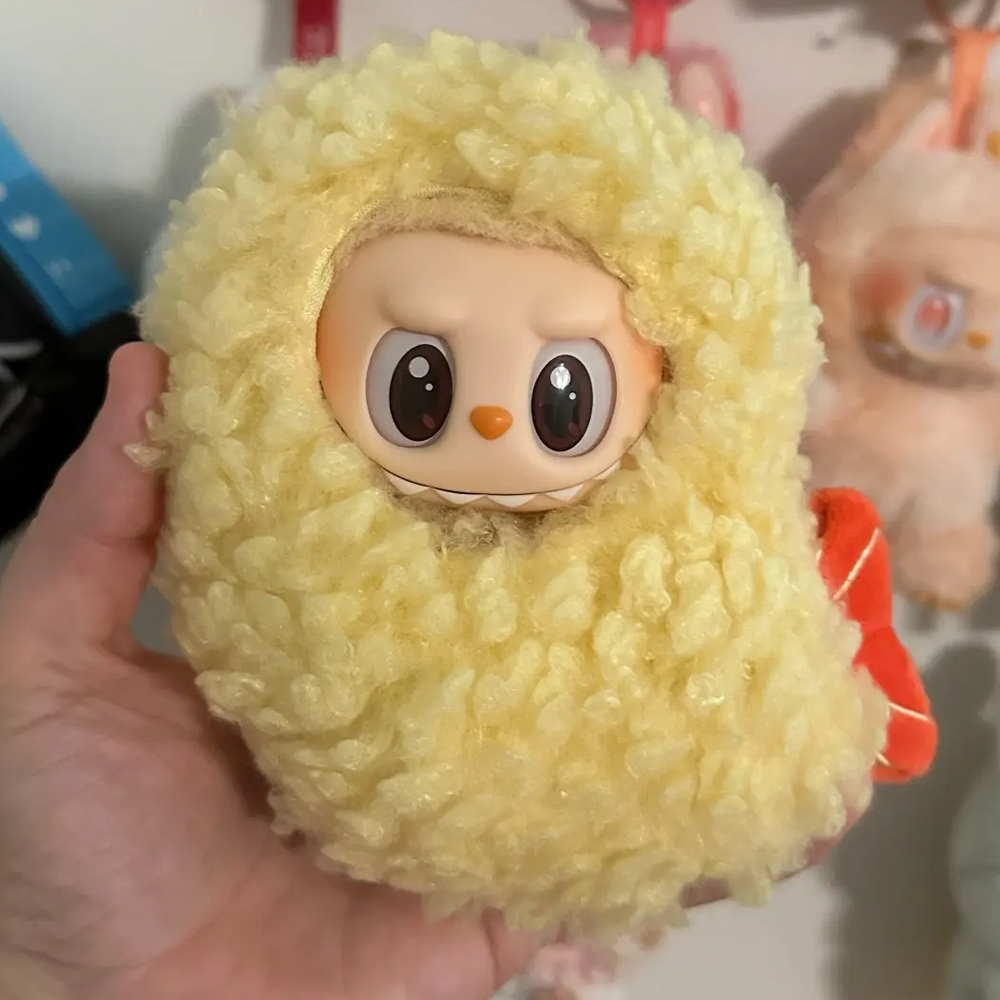 Baby Food Shrimp - Sac de couchage tricoté jaune vif
