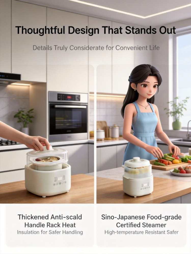 Petite cuisinière électrique 2 - Baby Food Home avis et prix