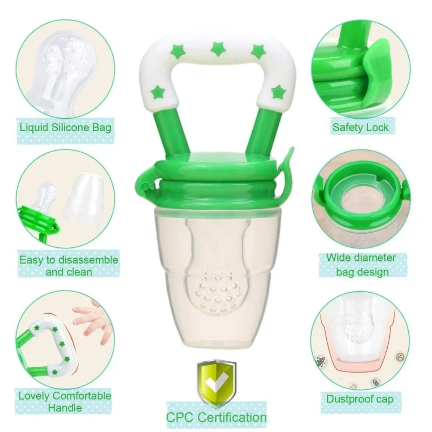 Mangeoire/sucette pour fruits  - Baby Food Guide avis et prix