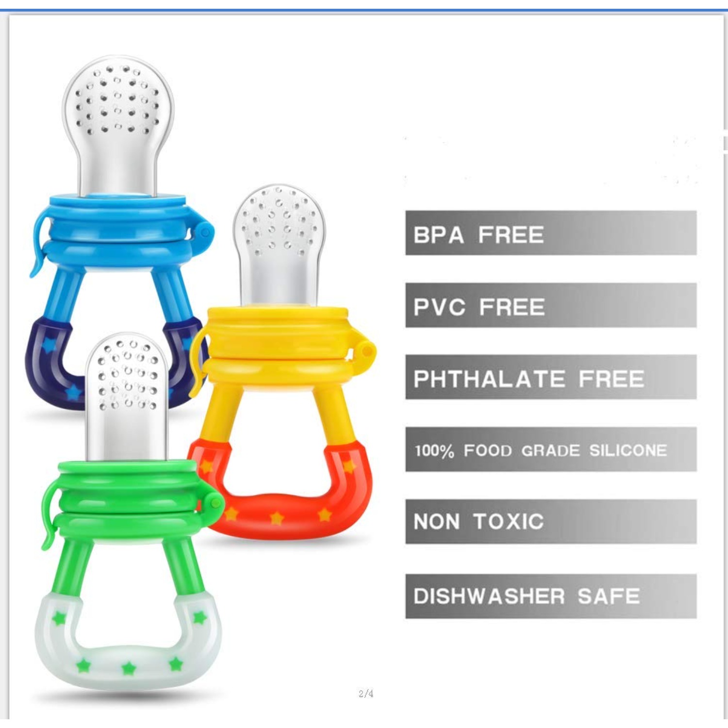 Mangeoire/sucette pour fruits  - Baby Food Guide avis et prix