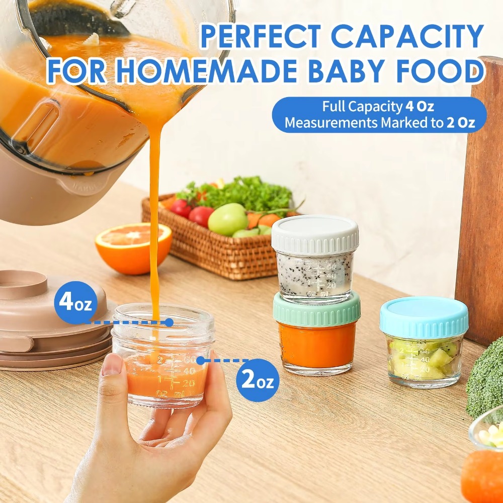 Pot Mason en verre pour alimen - Baby Food Jars Glass avis et prix