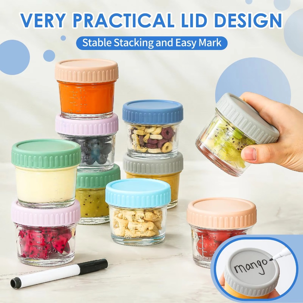 Pot Mason en verre pour alimen - Baby Food Jars Glass avis et prix