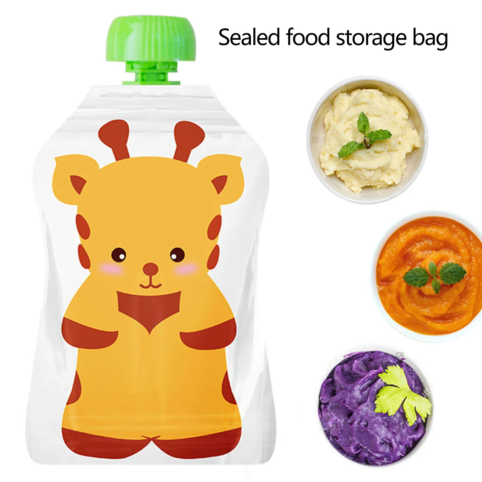 Sac de conservation des alimen - Baby Food Pouches Reusable avis et prix
