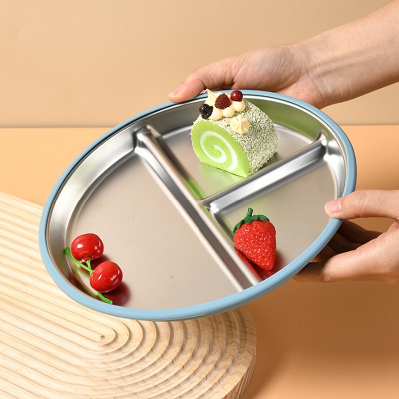 2 assiettes pour enfants en ac - Plate Suction Toddler avis et prix