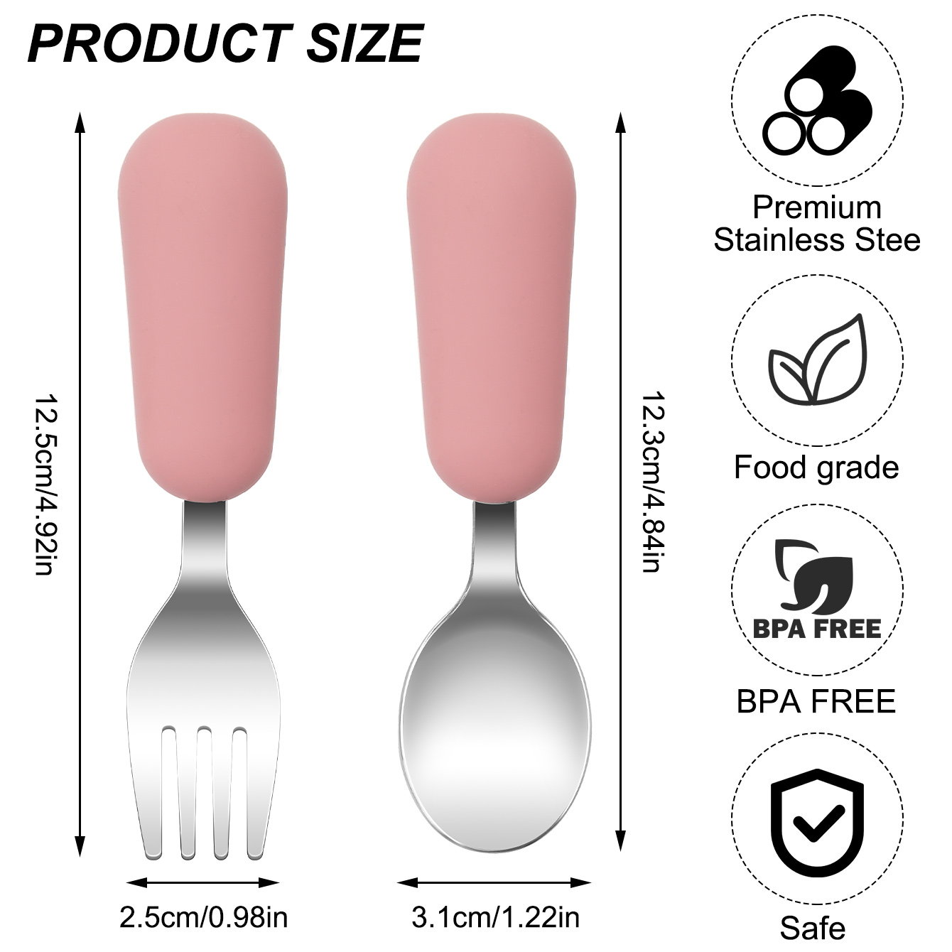 Couleur enfants 2 pièces fourc - Baby Food Lunch avis et prix