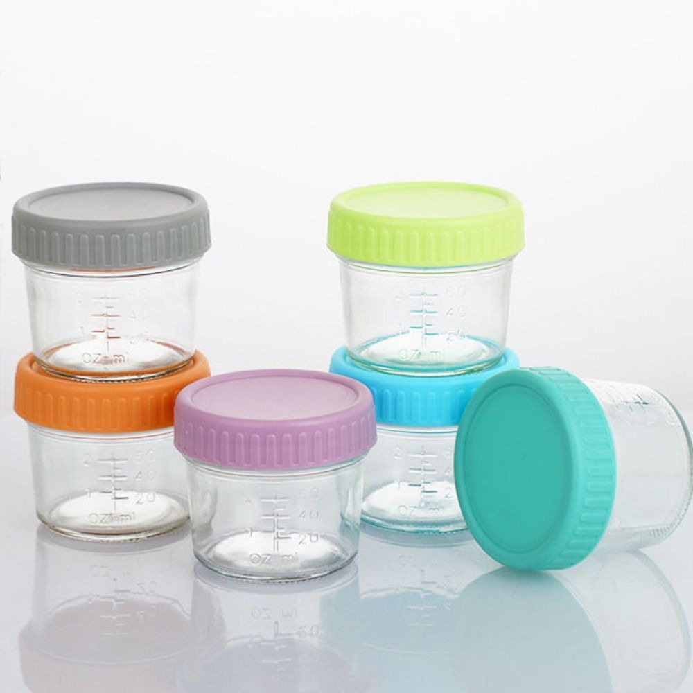 Lot de 6 pots en verre réutili - Baby Food Jars Glass avis et prix