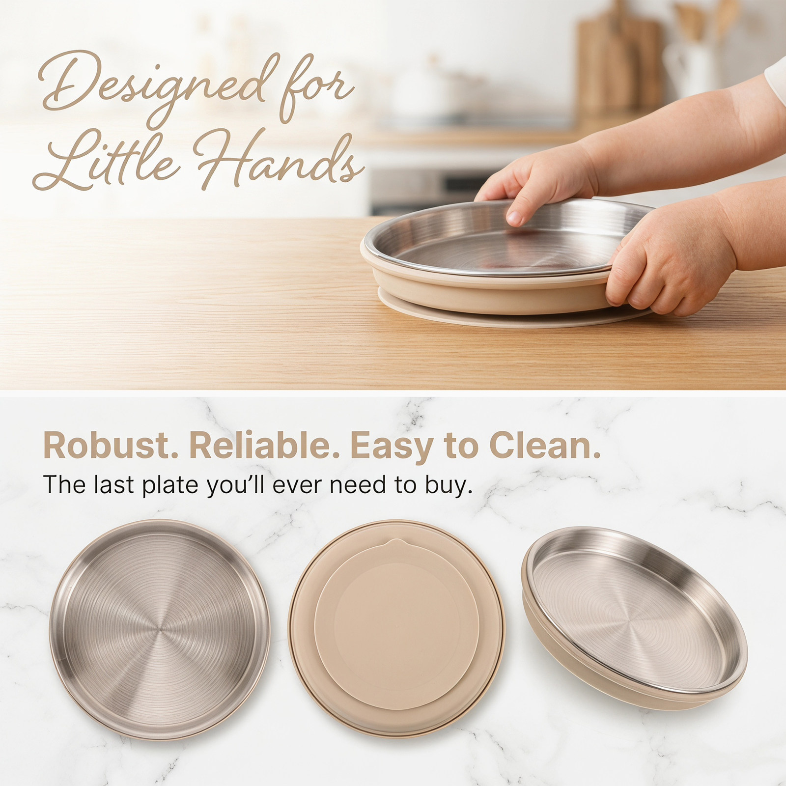 Assiettes pour tout-petits en  - Plate Suction Toddler avis et prix