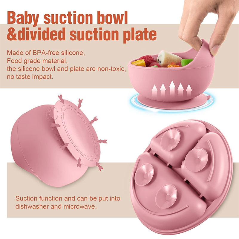 Ensemble de vaisselle en silic - Baby Food Guide avis et prix