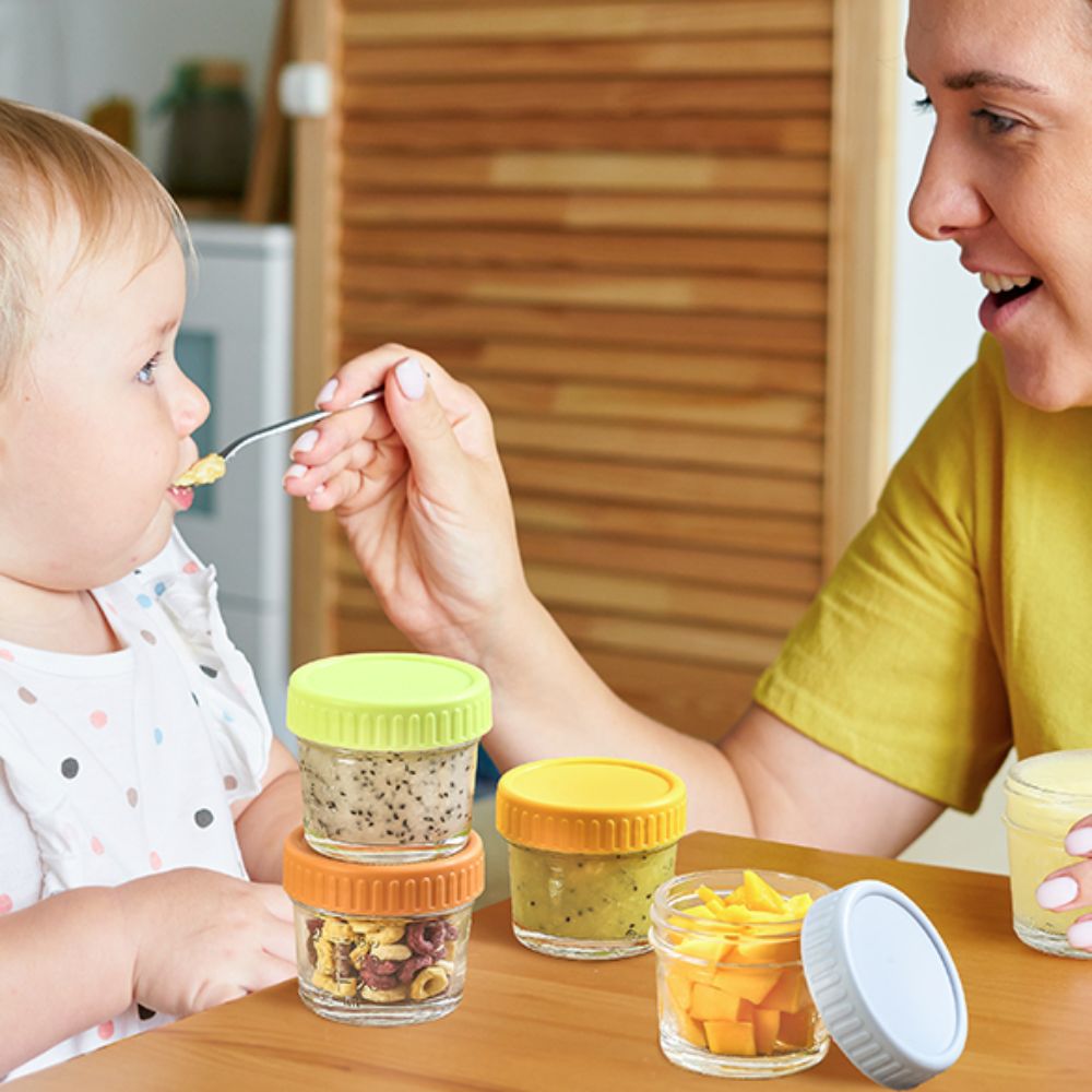 Lot de 6 pots en verre multi-u - Baby Food Jars Glass avis et prix