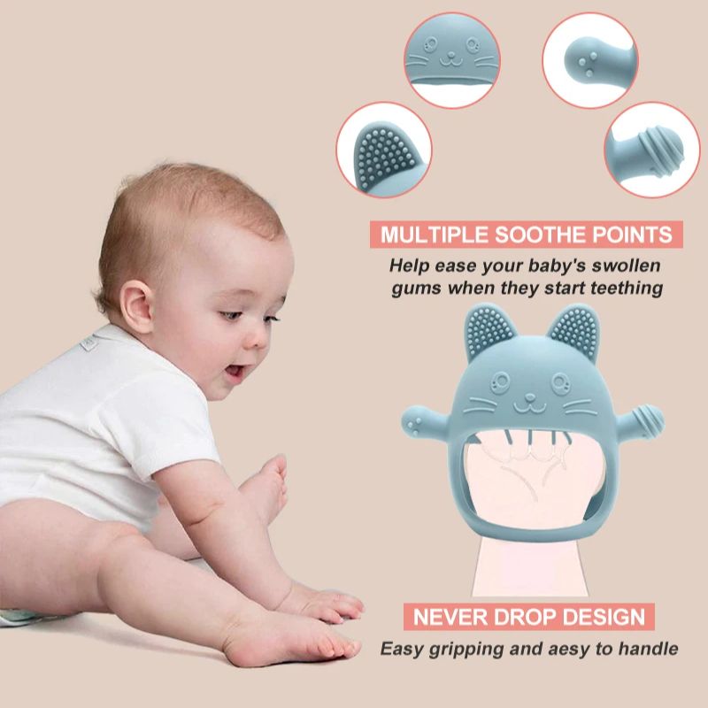 Gants de dentition en Silicone - Baby Food Teether avis et prix