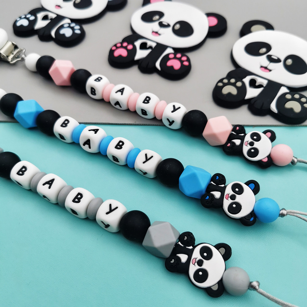 Panda personnalisé anglais Sil - Baby Food Teether avis et prix