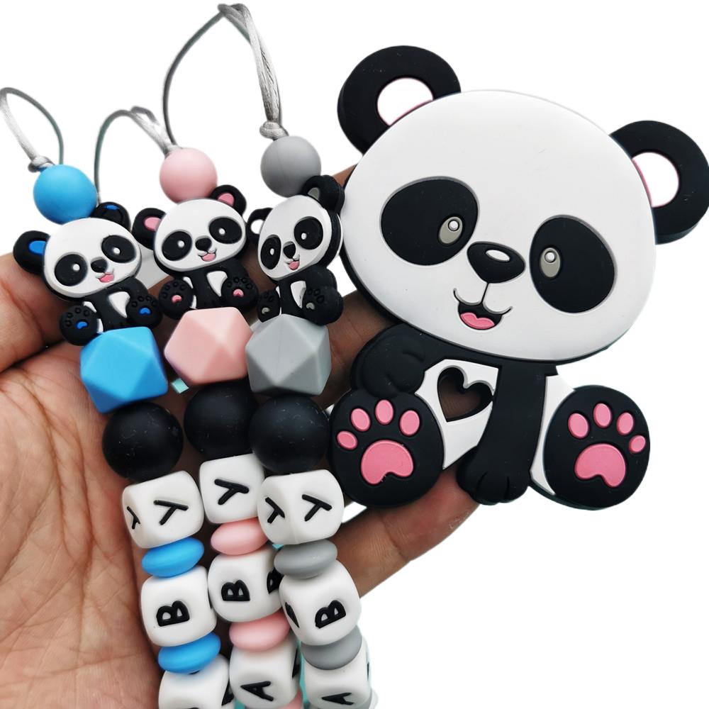 Panda personnalisé anglais Sil - Baby Food Teether avis et prix