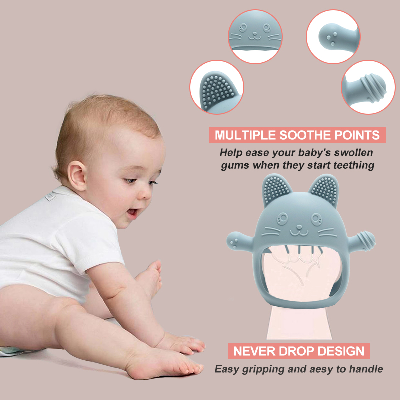 Mitaines de dentition pour béb - Baby Food Teether avis et prix
