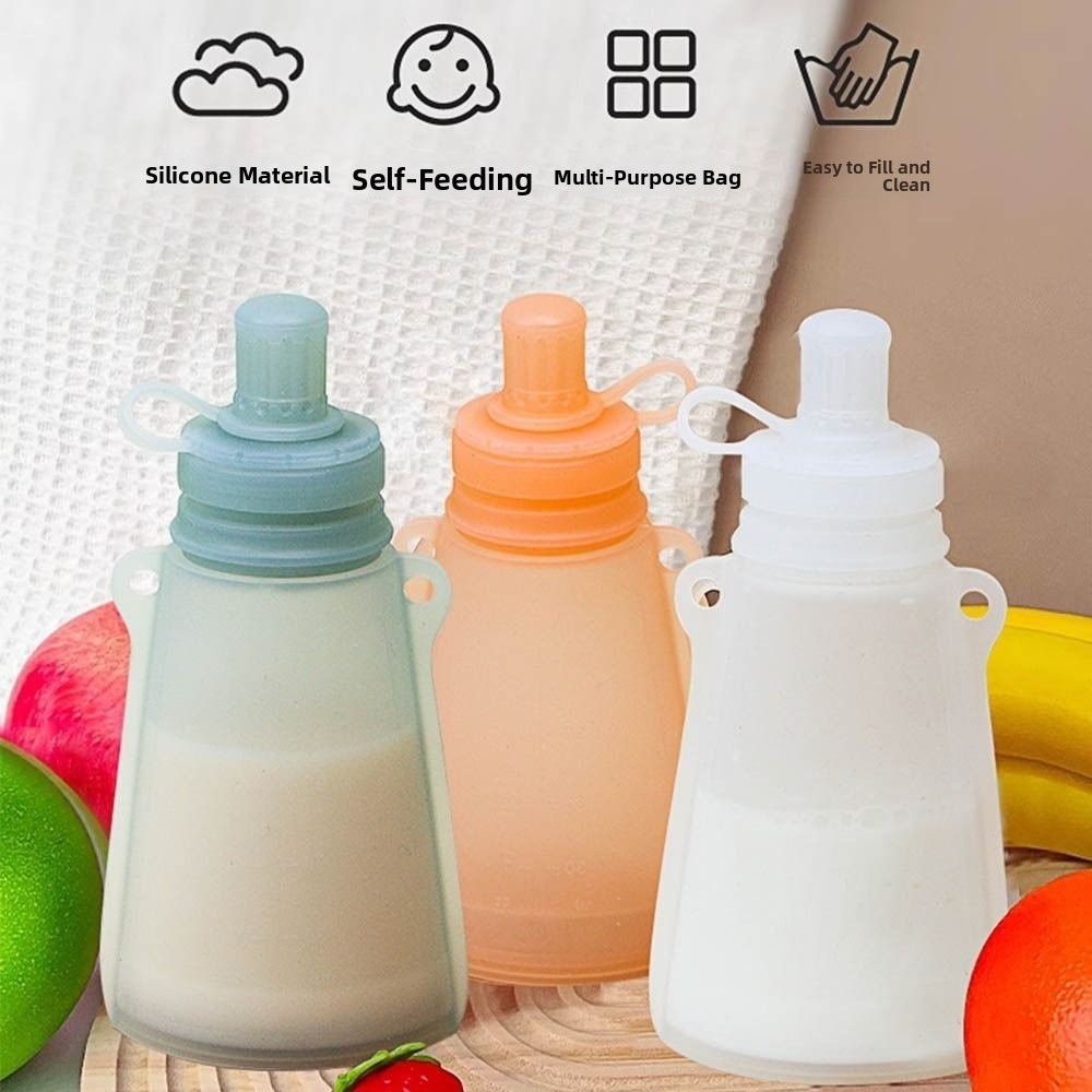 Pochette de nourriture pour bé - Baby Food Pouches Reusable avis et prix