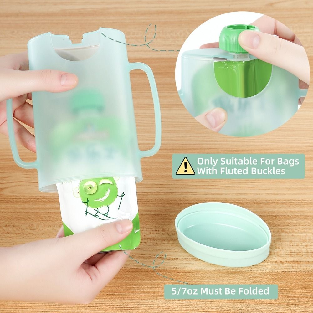 Support de pochette à presser  - Baby Food Pouches Reusable avis et prix
