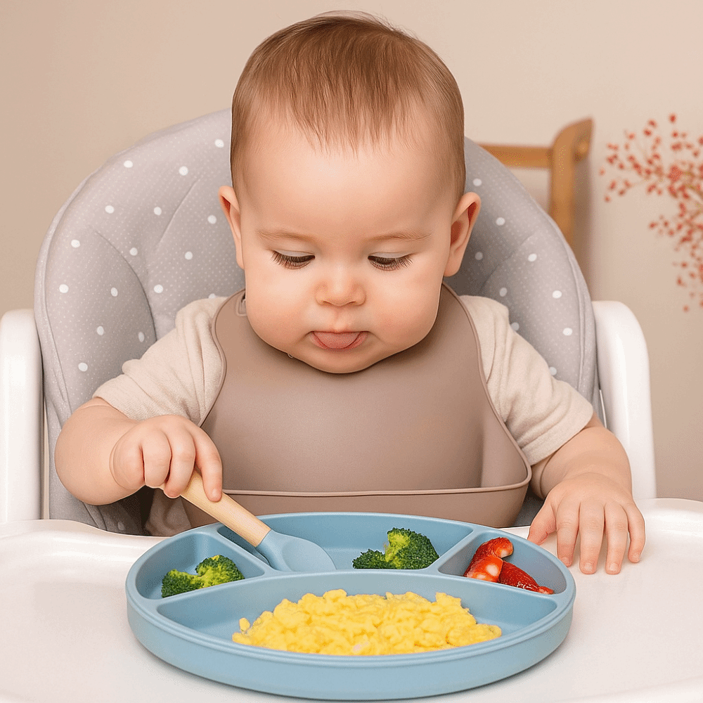 Assiette divisée en Silicone a - Plate Suction Toddler avis et prix