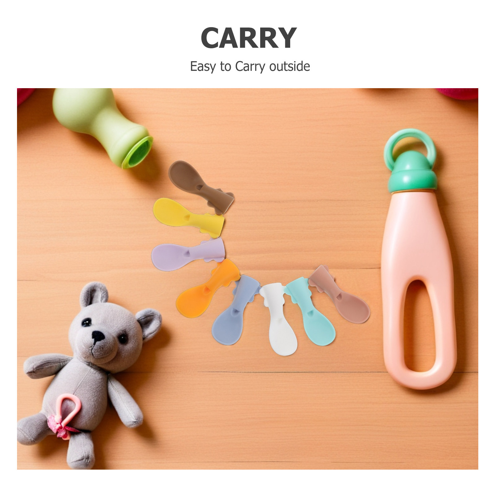 8 Cuillères d'alimentation pou - Baby Food Pouches Reusable avis et prix