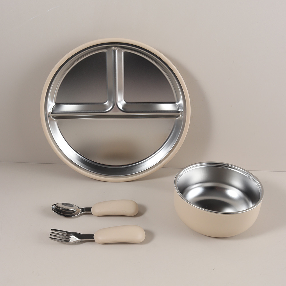 Lot de 4 pièces : Assiette, Bo - Baby Food Tray avis et prix