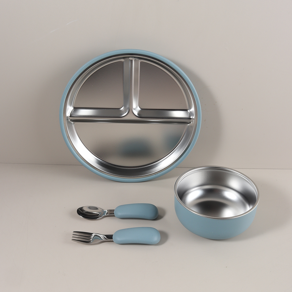 Lot de 4 pièces : Assiette, Bo - Baby Food Tray avis et prix