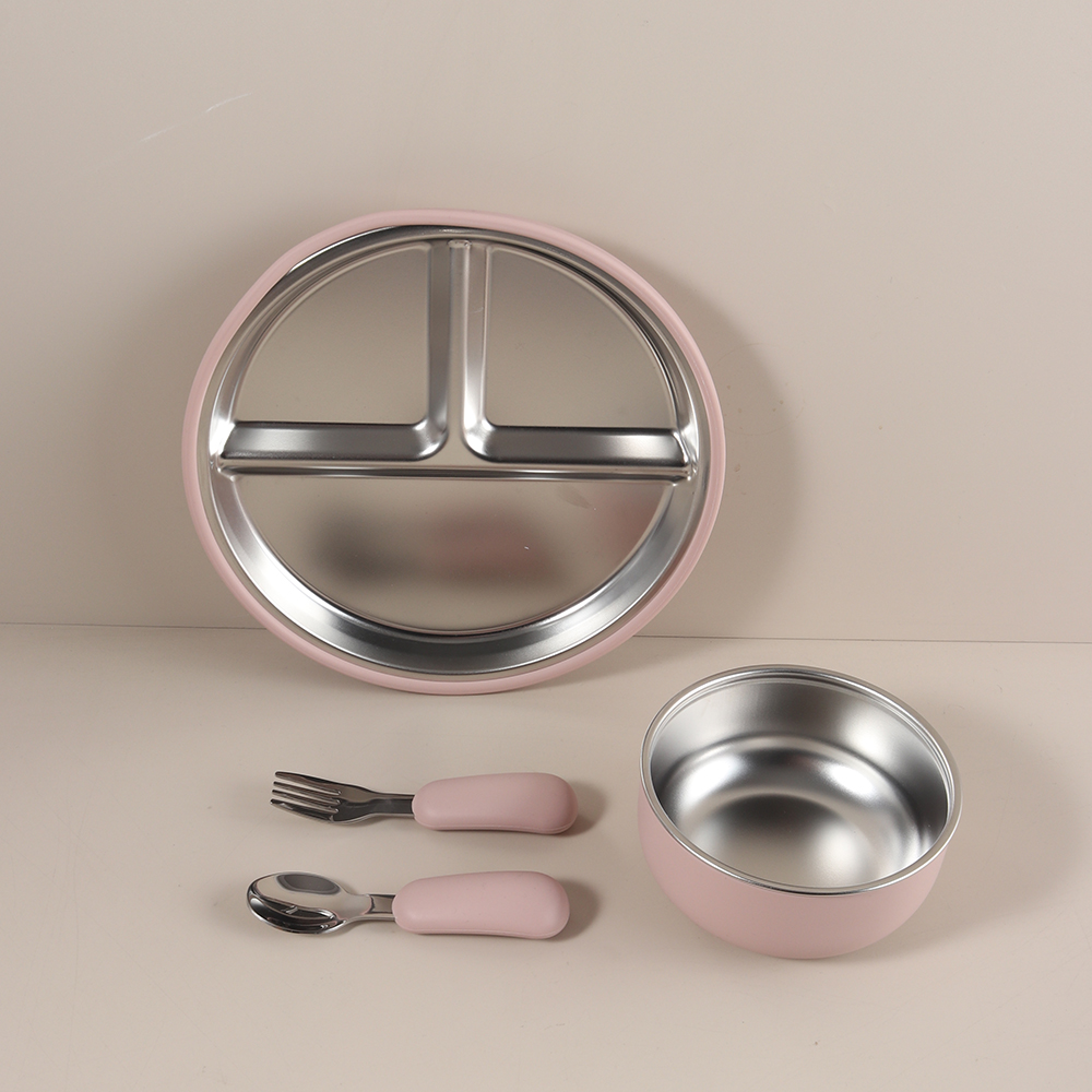 Lot de 4 pièces : Assiette, Bo - Baby Food Tray avis et prix