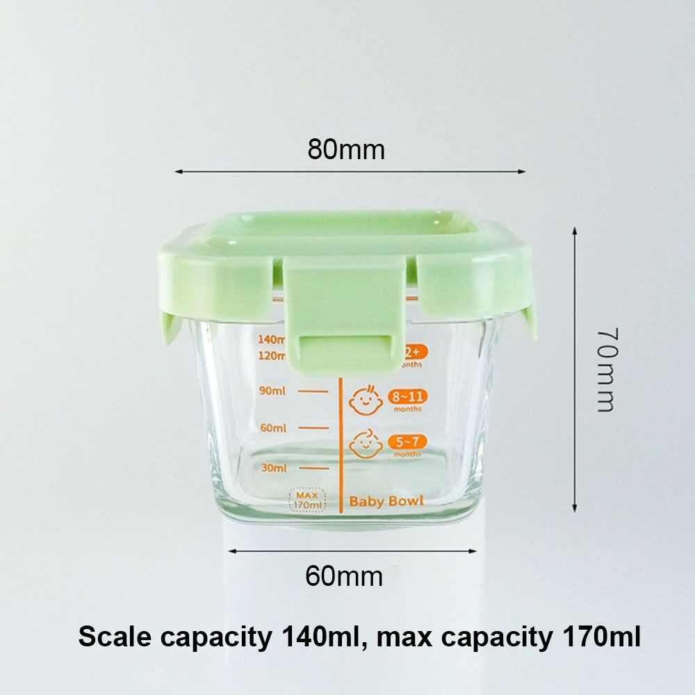 Nouveau 170ml boîte de stockag - Baby Food Jars Glass avis et prix