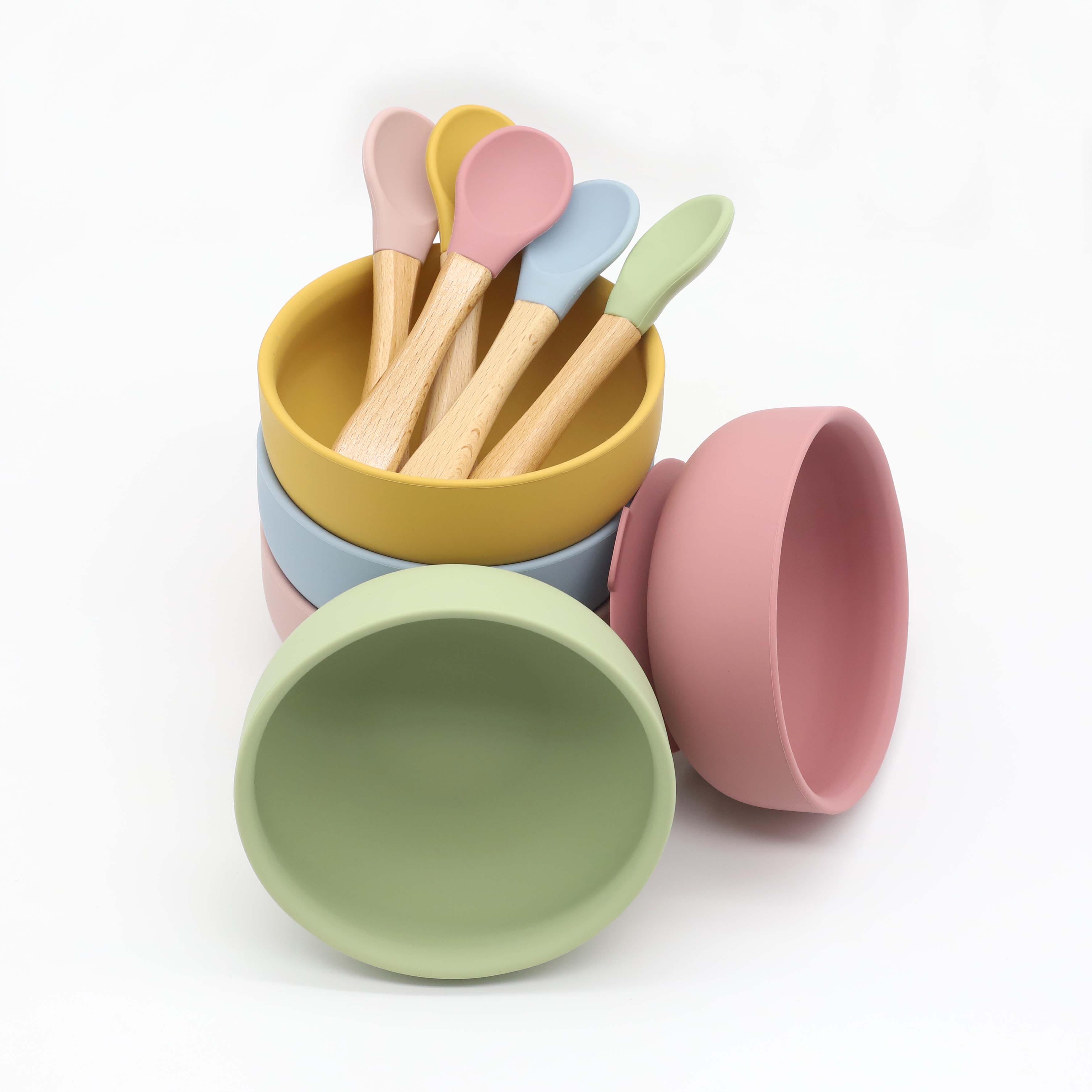 Bol en silicone avec ventouse, - Baby Food Guide avis et prix