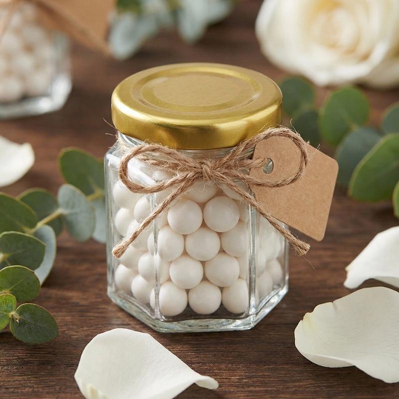 Mini pots hexagonaux en vrac a - Baby Food Jars Glass avis et prix